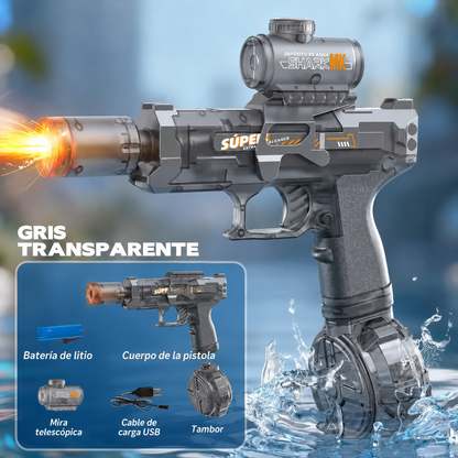 Pistola de Agua Electrica con Luz